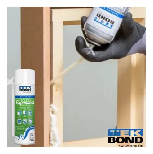 Espuma expansiva de poliuretano 500 ml