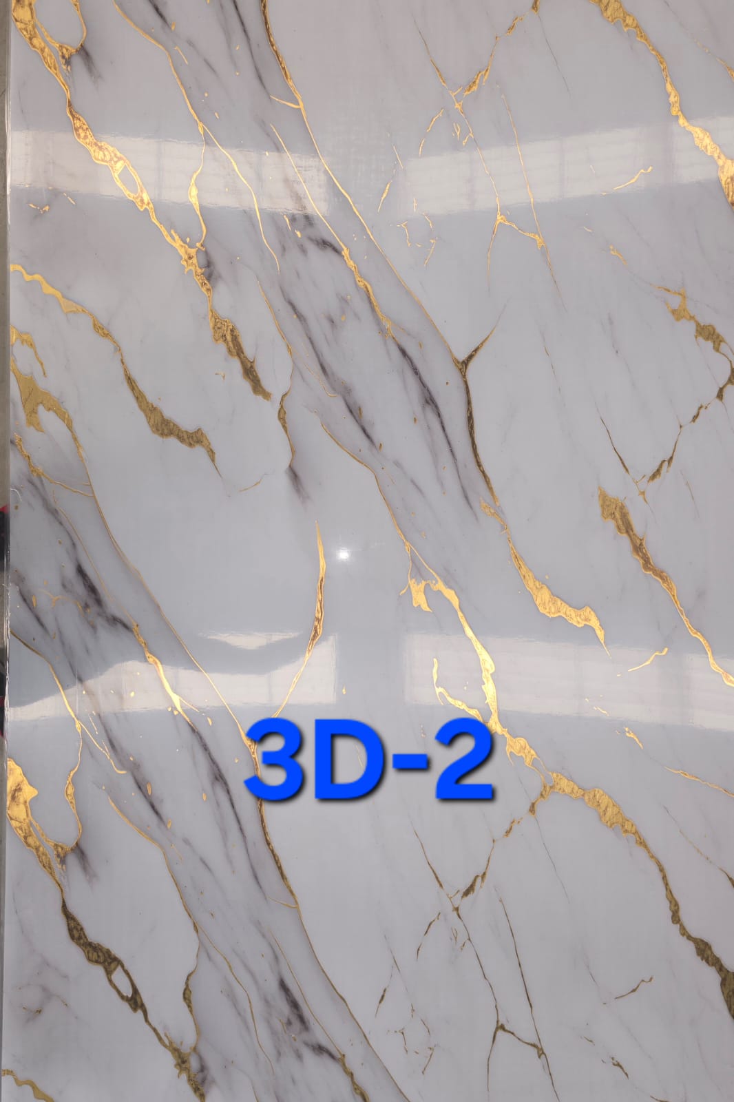 Pvc Marmolizado dorado 3D-2