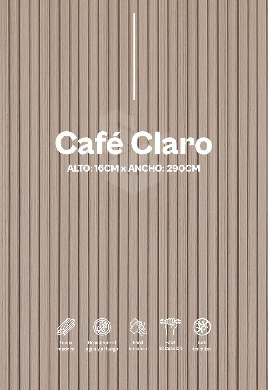 panel wpc cafe claro