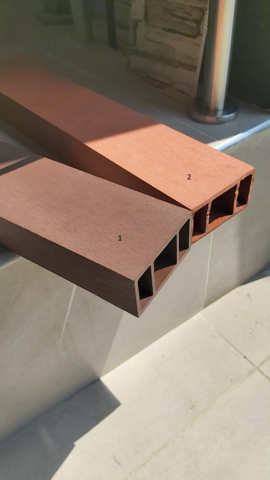 Liston para exterior de 5x10cm