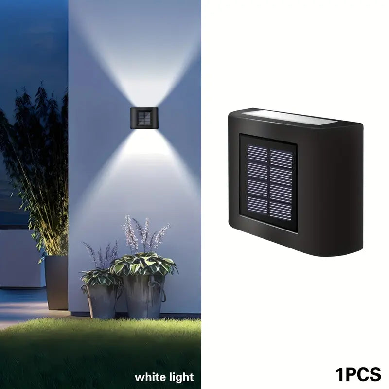 6 luces solares de pared LED