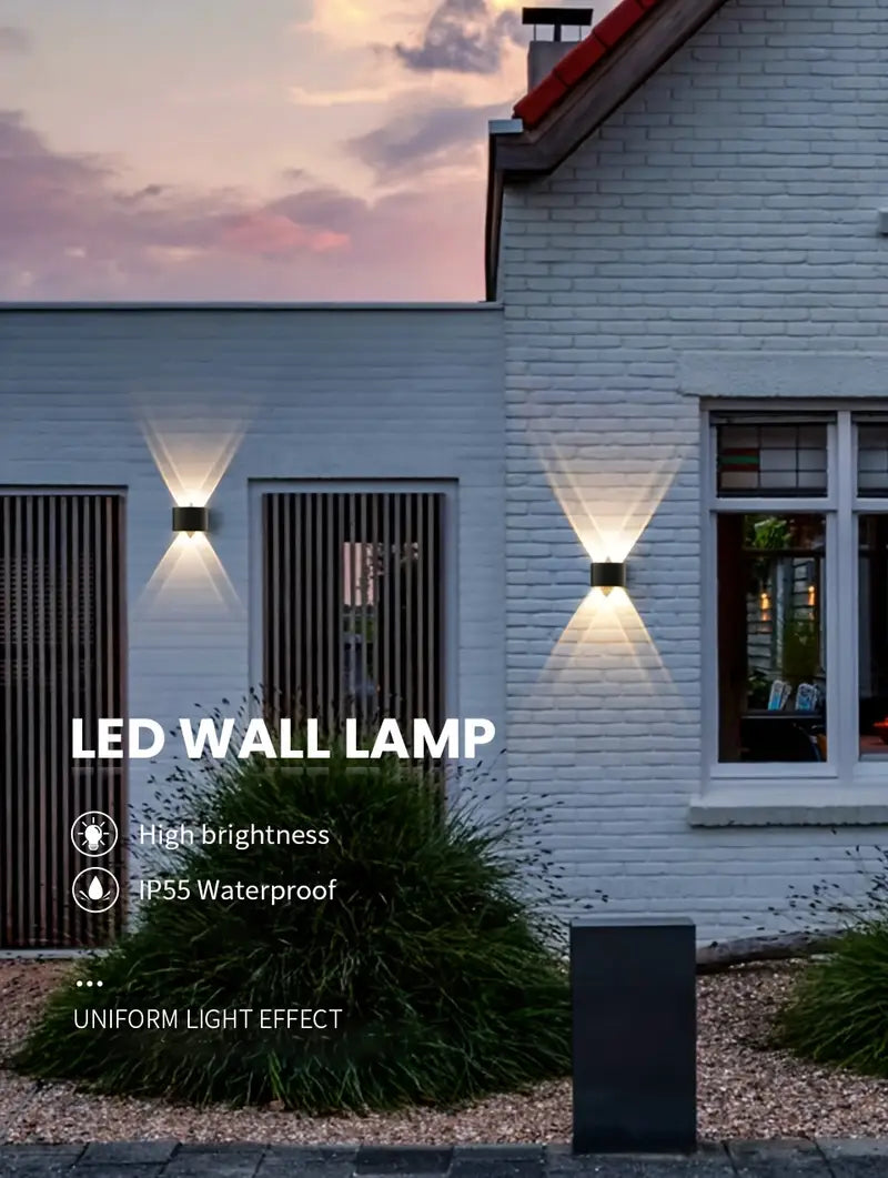 Aplique de pared 4w luz calida