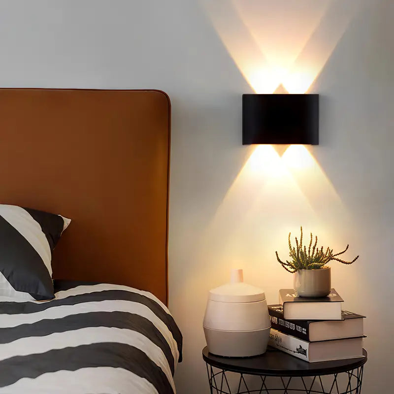 Aplique de pared 4w luz calida