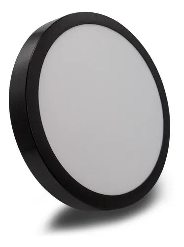 panel led de 24w borde negro