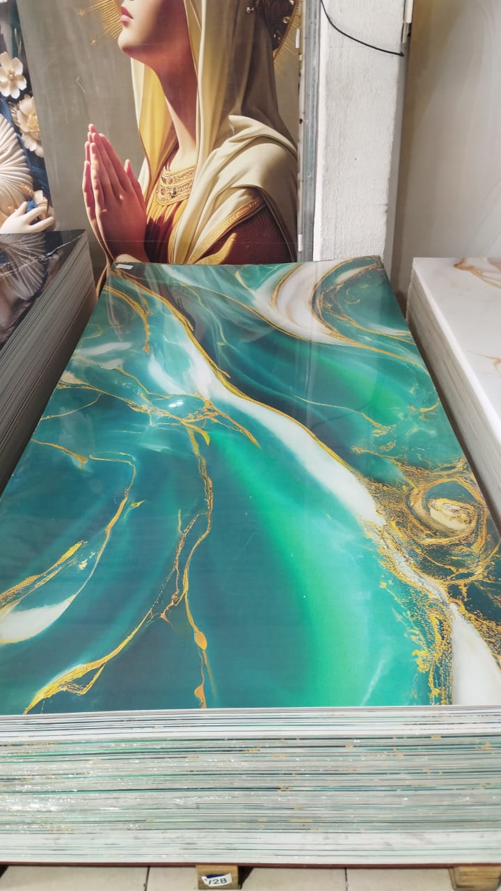 Pvc marmolizado v28 Verde