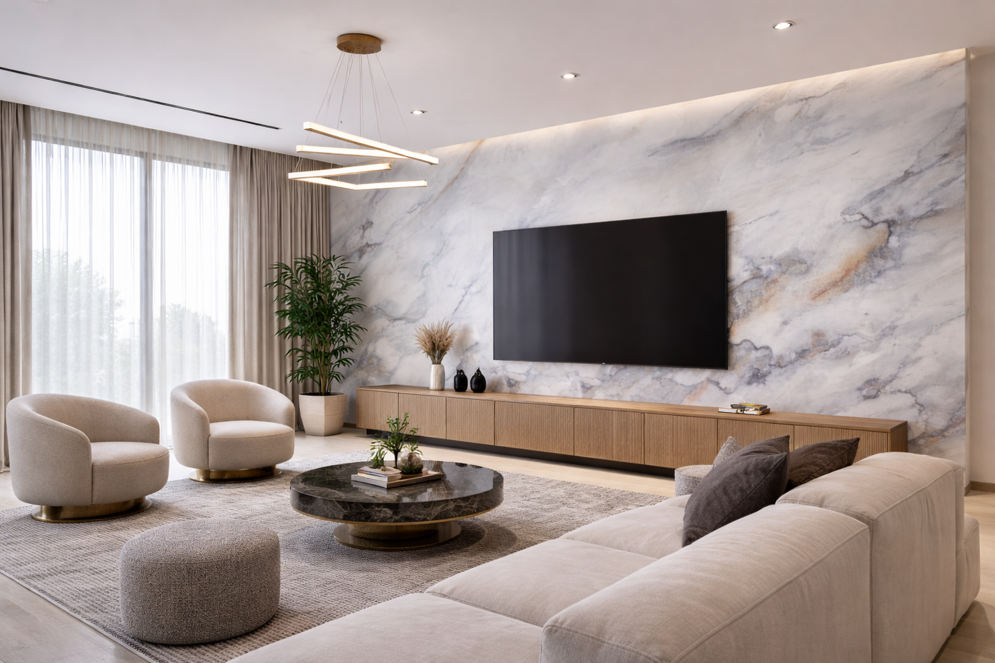 Pvc marmolizado Blanco azul pm 56