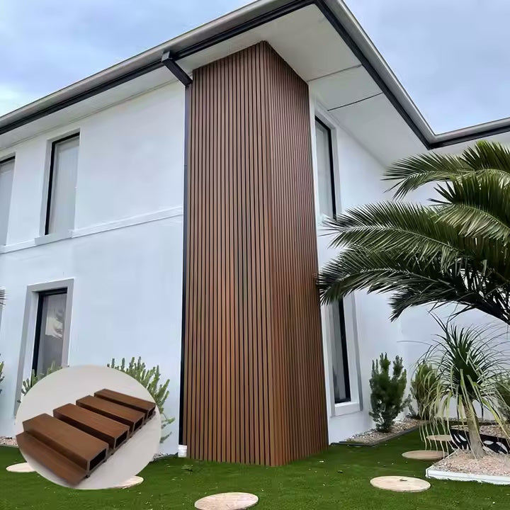 Panel wpc exterior Maron 002