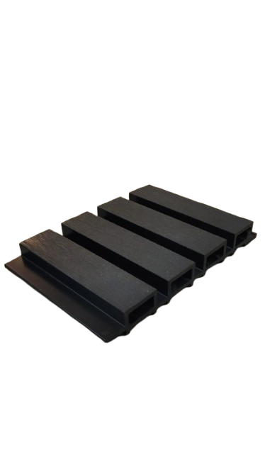 Panel wpc exterior Negro
