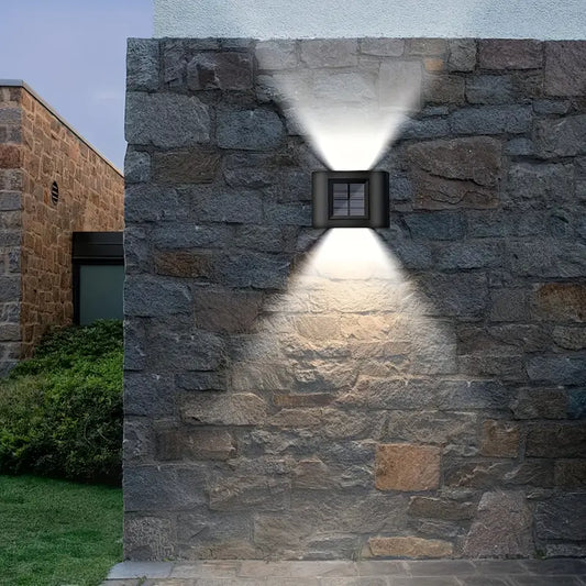 6 luces solares de pared LED
