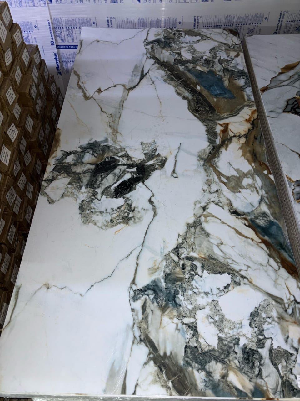 PVC Marmolizado green - cod ZY08C