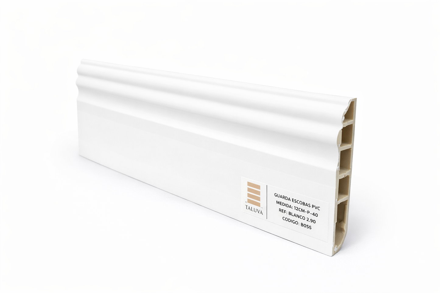 Guarda escobas blanco de 2.90