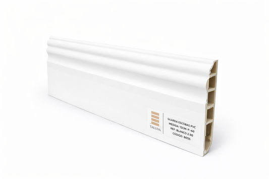 Guarda escobas blanco de 2.90