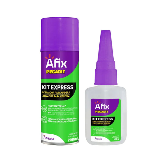 Kit Pegante 100 gr + 200 ml Afix Express