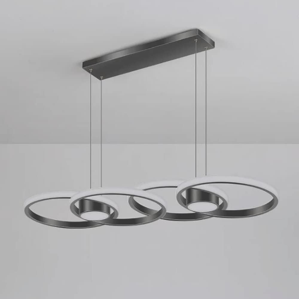 Lámpara de araña circular de aluminio minimalista moderna Cod LT09235