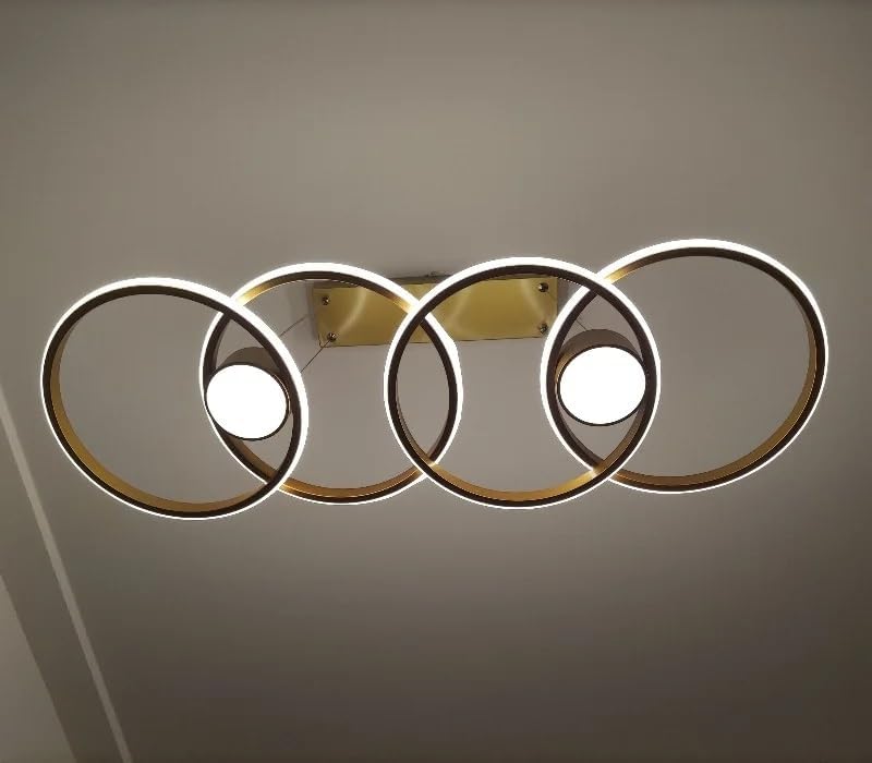 Lámpara de araña circular de aluminio minimalista moderna Cod LT09236