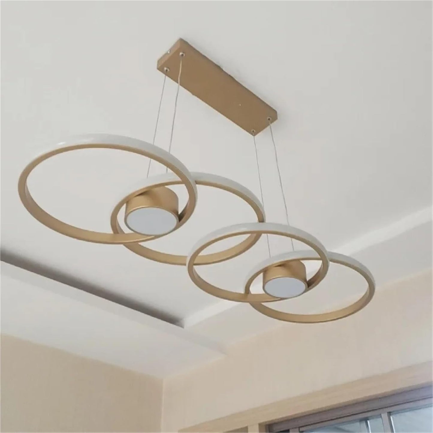 Lámpara de araña circular de aluminio minimalista moderna Cod LT09236