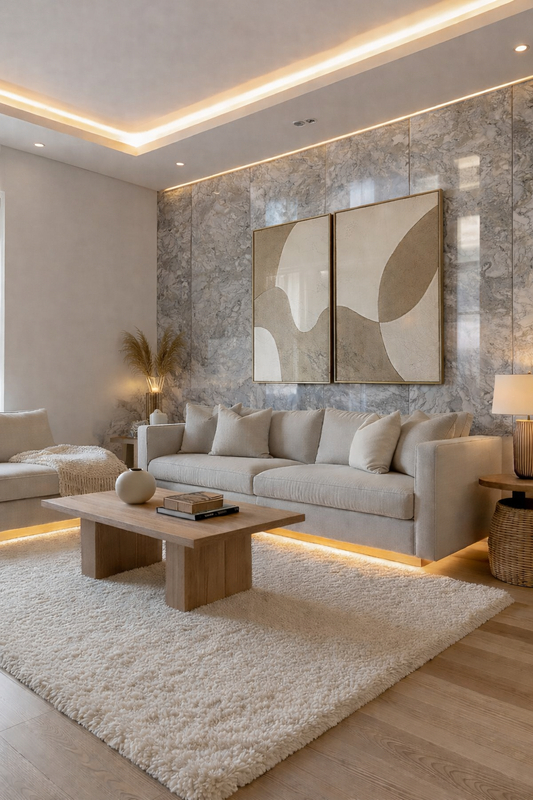 pvc marmolizado gris KS3053-2B