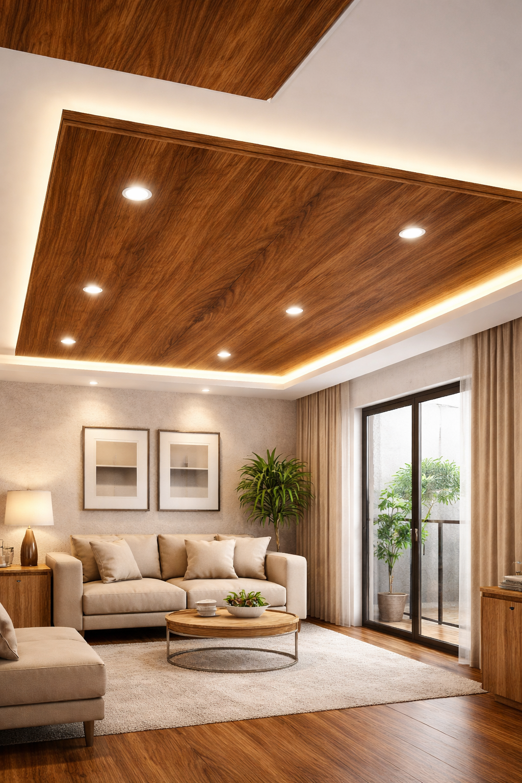 Cielo Raso PVC Tipo Cedro # 101-78