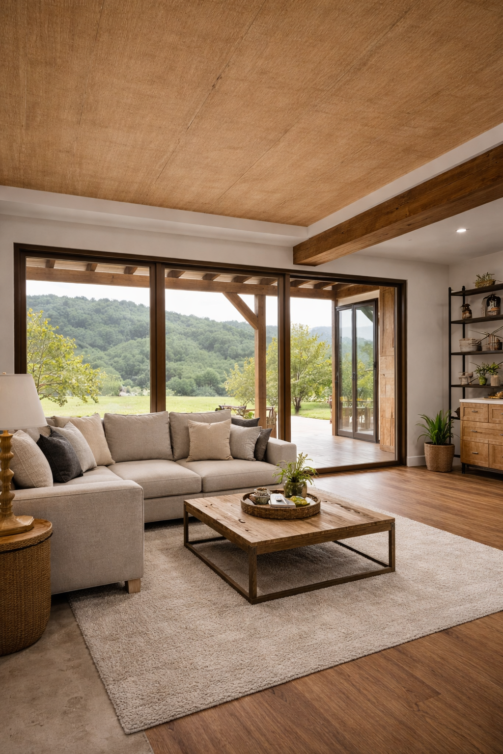 Cielo Raso PVC Tipo amaderado # 303 -8