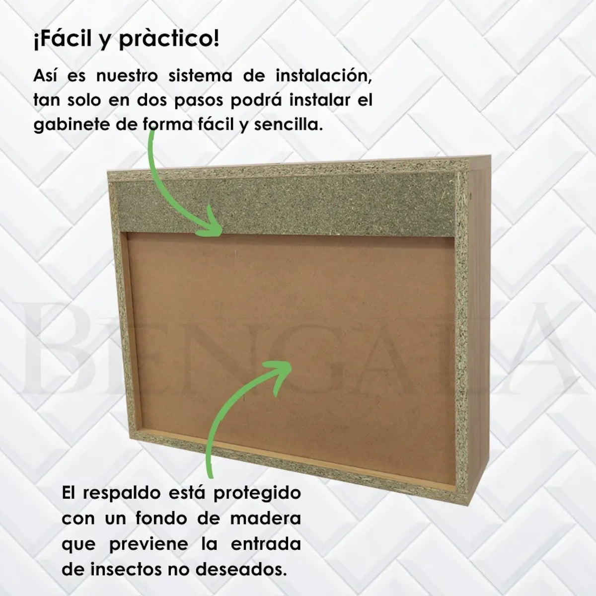 Gabinete De Baño 50x40 Con Espejo