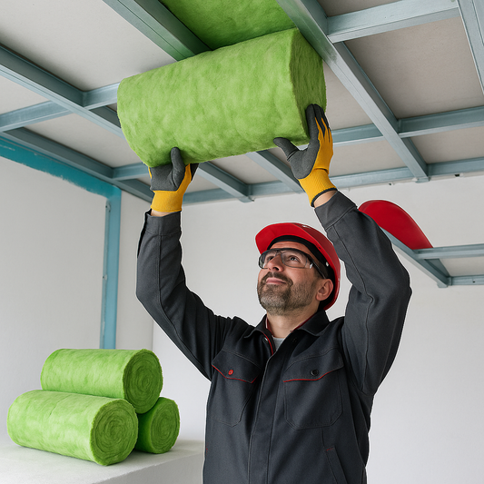 Aislante Térmico y Acústico de Fibra de Vidrio (Tipo Frescasa).