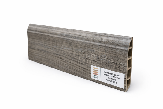 Guarda escobas Gris Taupe