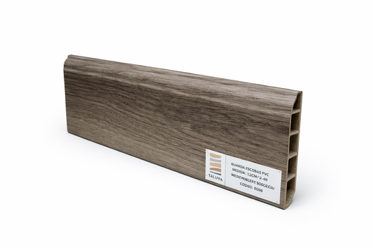 Guarda escobas Roble gris Oscuro