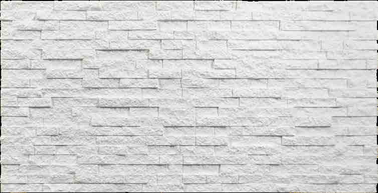 Piedra pu ladrillo blanco