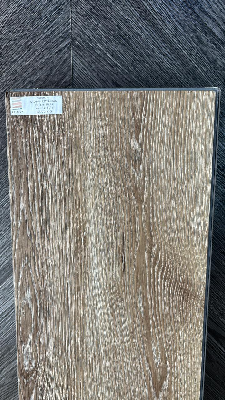 Piso SPC Milán Roble Gris Cálido