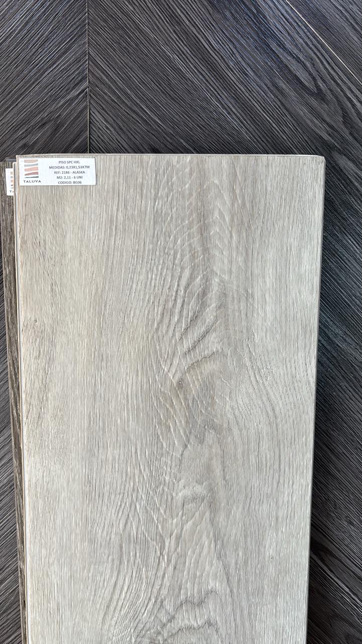 Piso SPC Alaska Gris Claro Estilo Nórdico