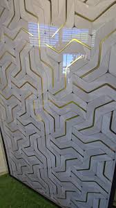 Pvc Marmolizado Blanco geométrico