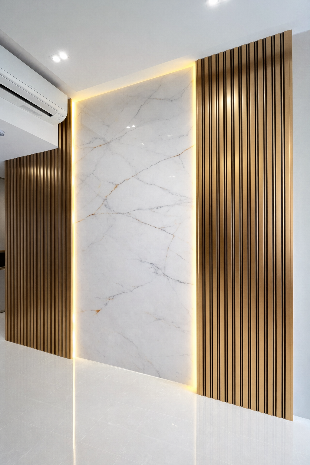 Pvc marmolizado Blanco veteado pm 53