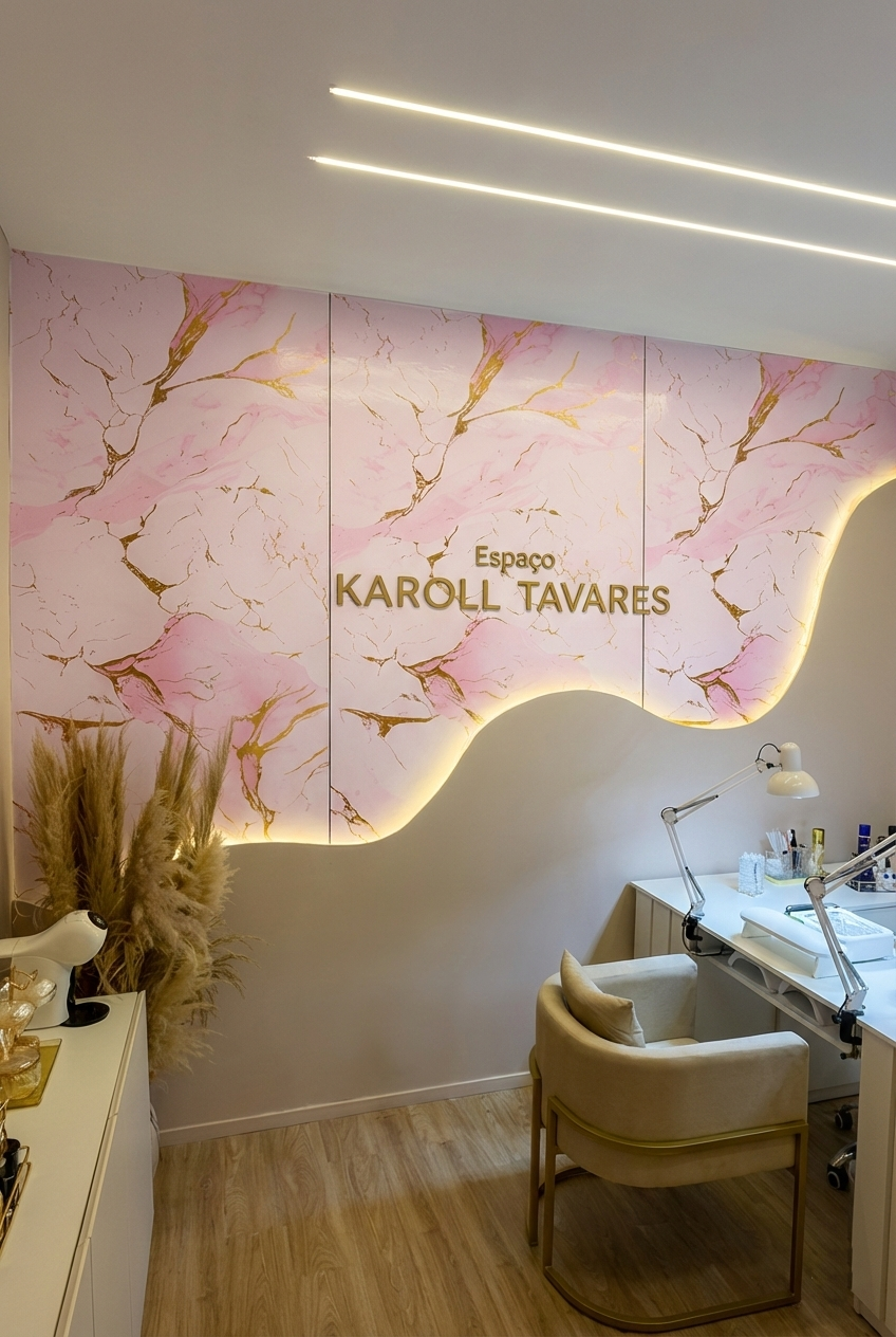 pvc marmolizado rosado Himalaya
