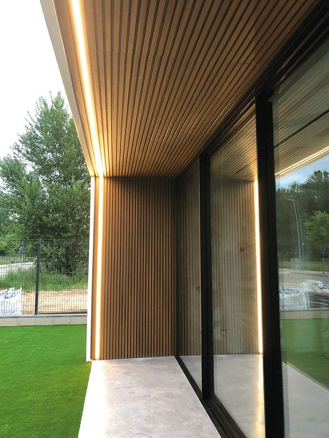 WPC  exterior teak